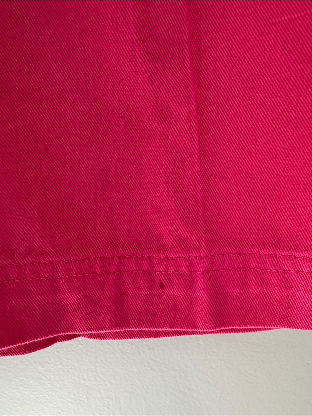 Vintage BE Basic Essential Hot Pink Cotton Bermuda Shorts Barbiecore Preppy - Picture 5 of 6